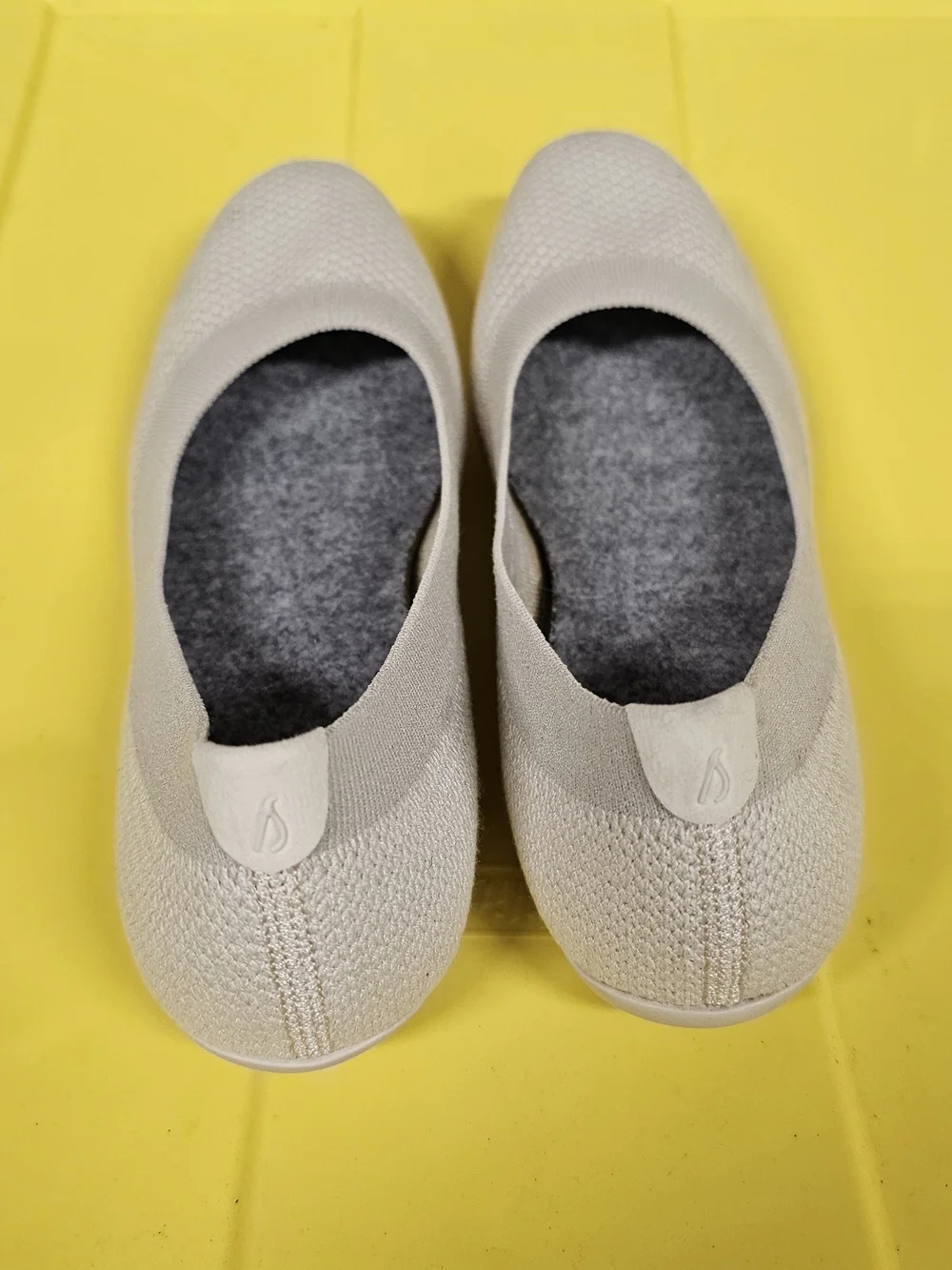allbirds Tree Breezer Knit Ballet Flat in Light Beige